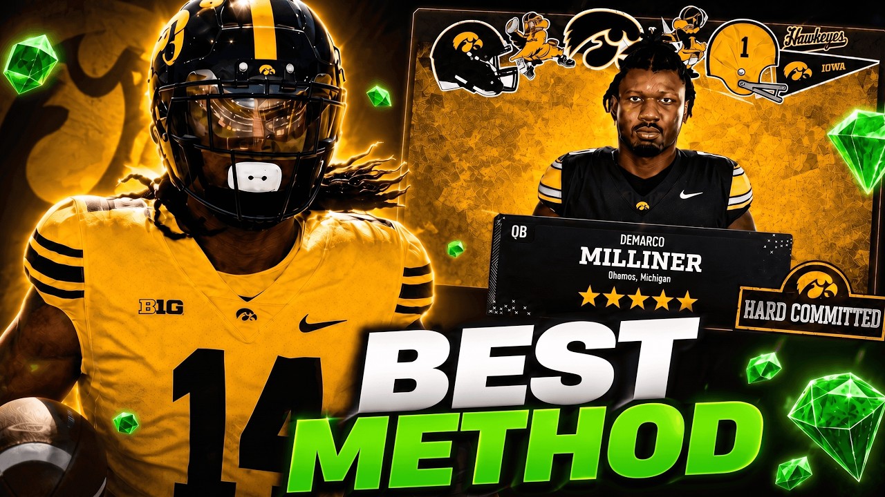 Как МАСТЕРСКИ освоить рекрутинг в College Football 27