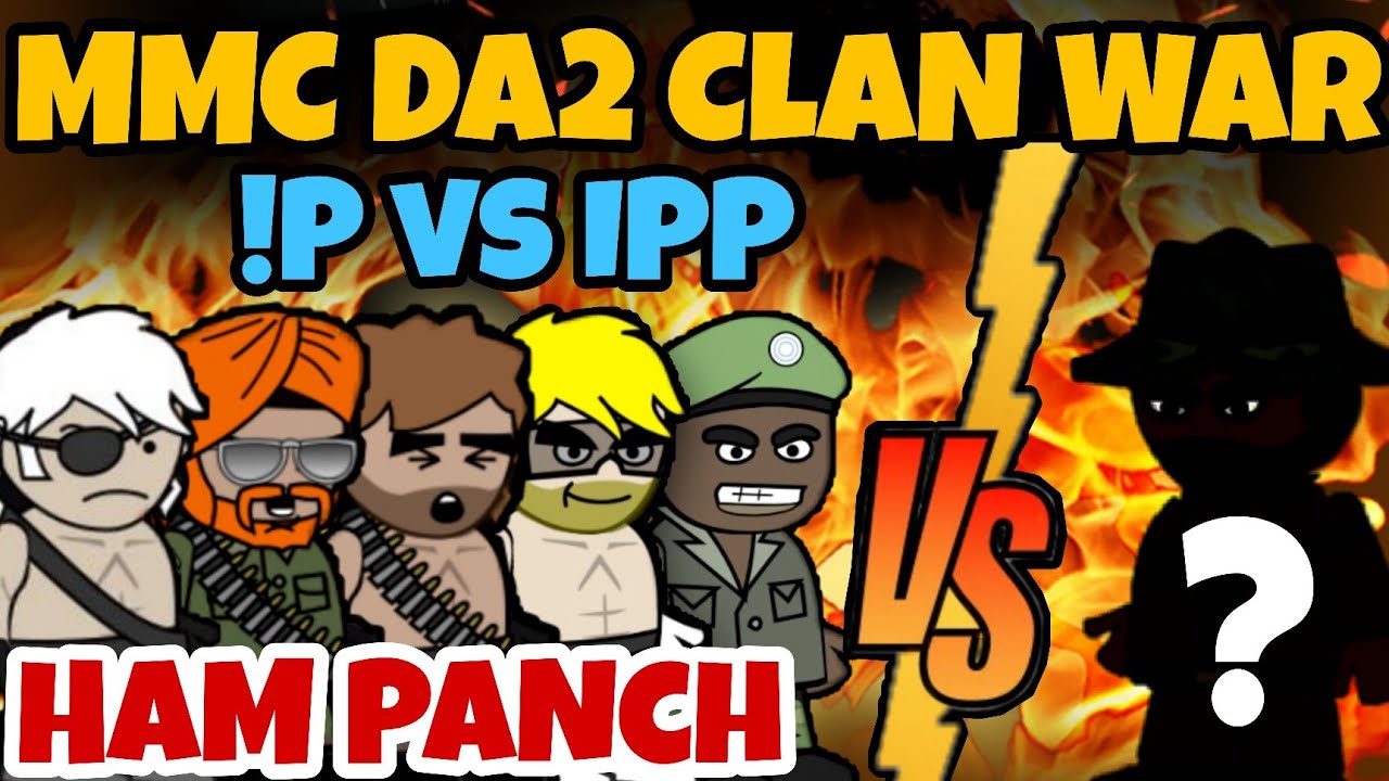 ⭐DA2 Mini Militia Clan War !P vs IPP | 5v5 War| Ft, Meena, Storm, Legiot, Rian, Mayank [Description]