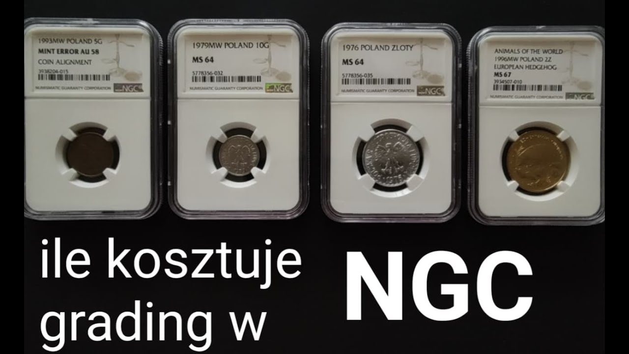 Ile kosztuje Grading w NGC, cena za wysłanie monety oraz marża dla pośrednika jeśli nie masz konta