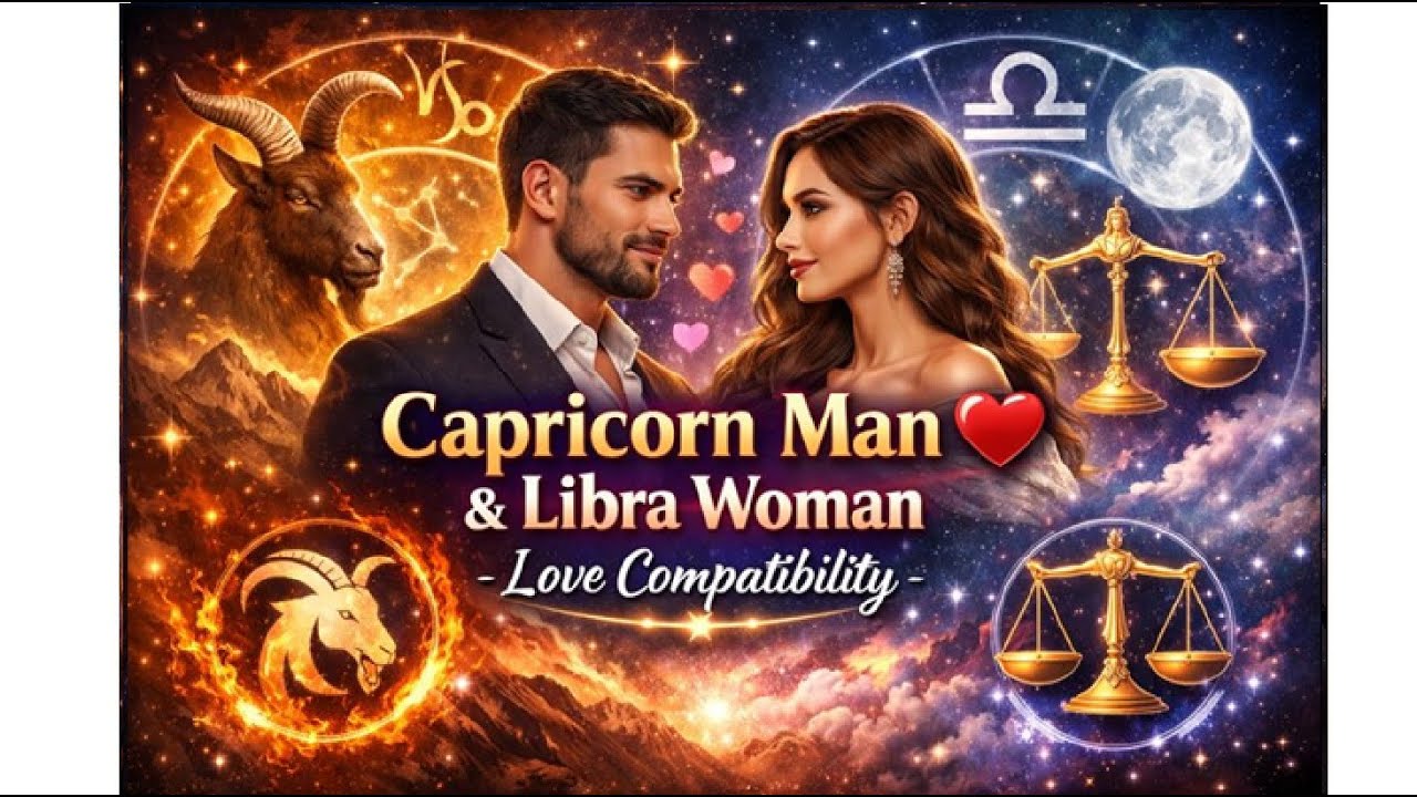 Capricorn Man & Libra Woman ❤️ Love Compatibility | Can Stability Meet Romance?