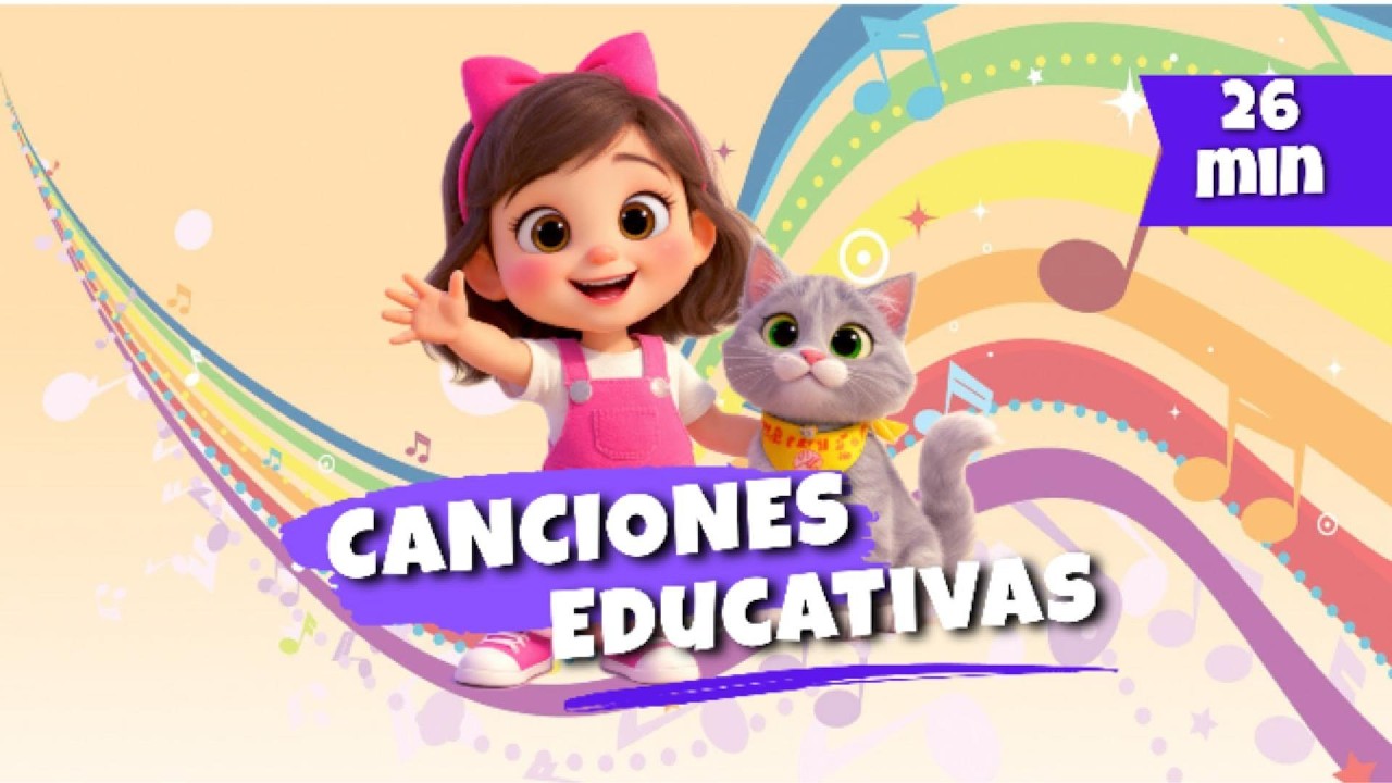 Canciones Educativas para Niños 🎵 | Aprender Cantando con Lauren y Zeus (26 Min)