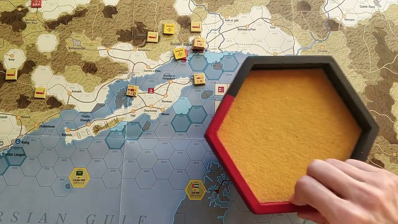 Zagrajmy w Next War Iran, scenariusz 