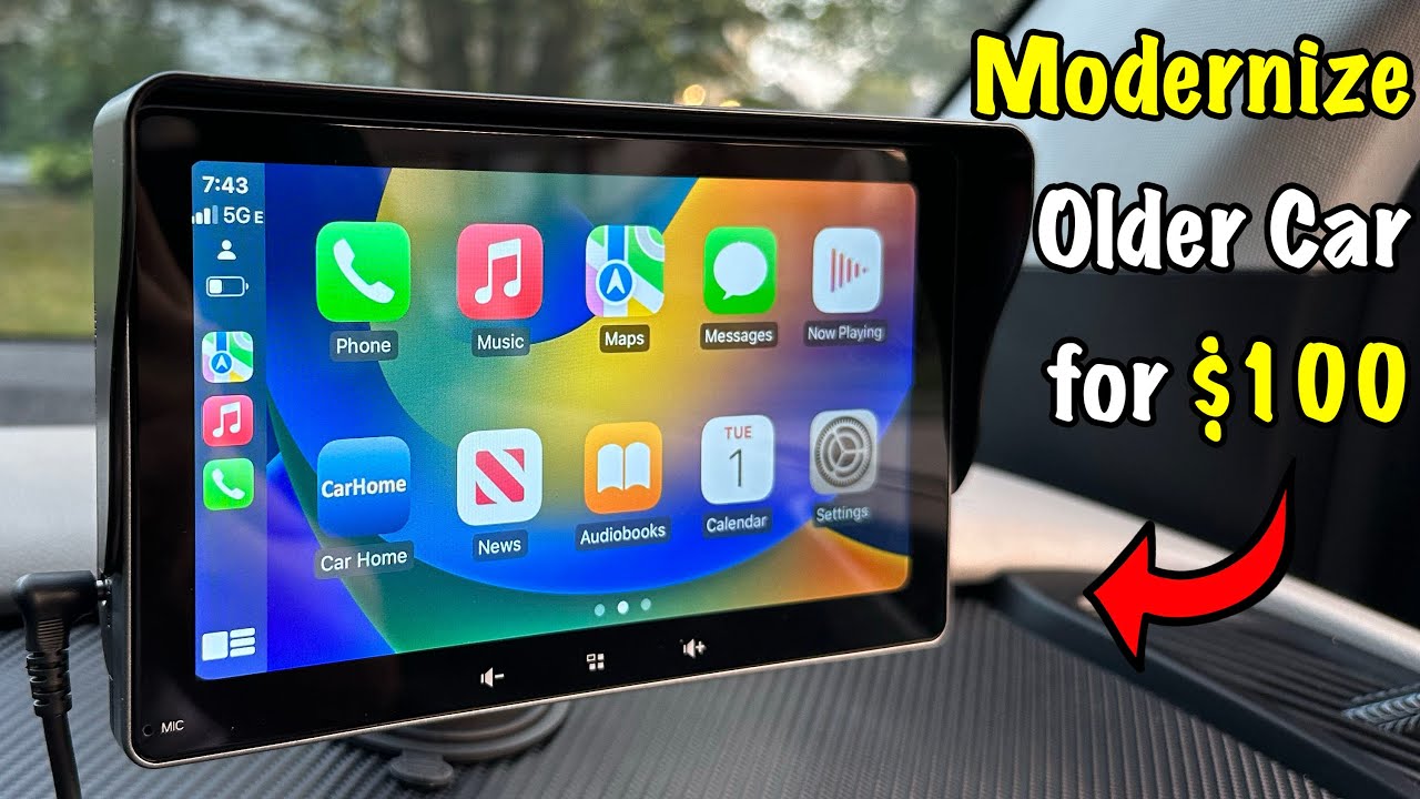 Удобное беспроводное автомобильное устройство CarPlay и Android Auto — Hinine 7