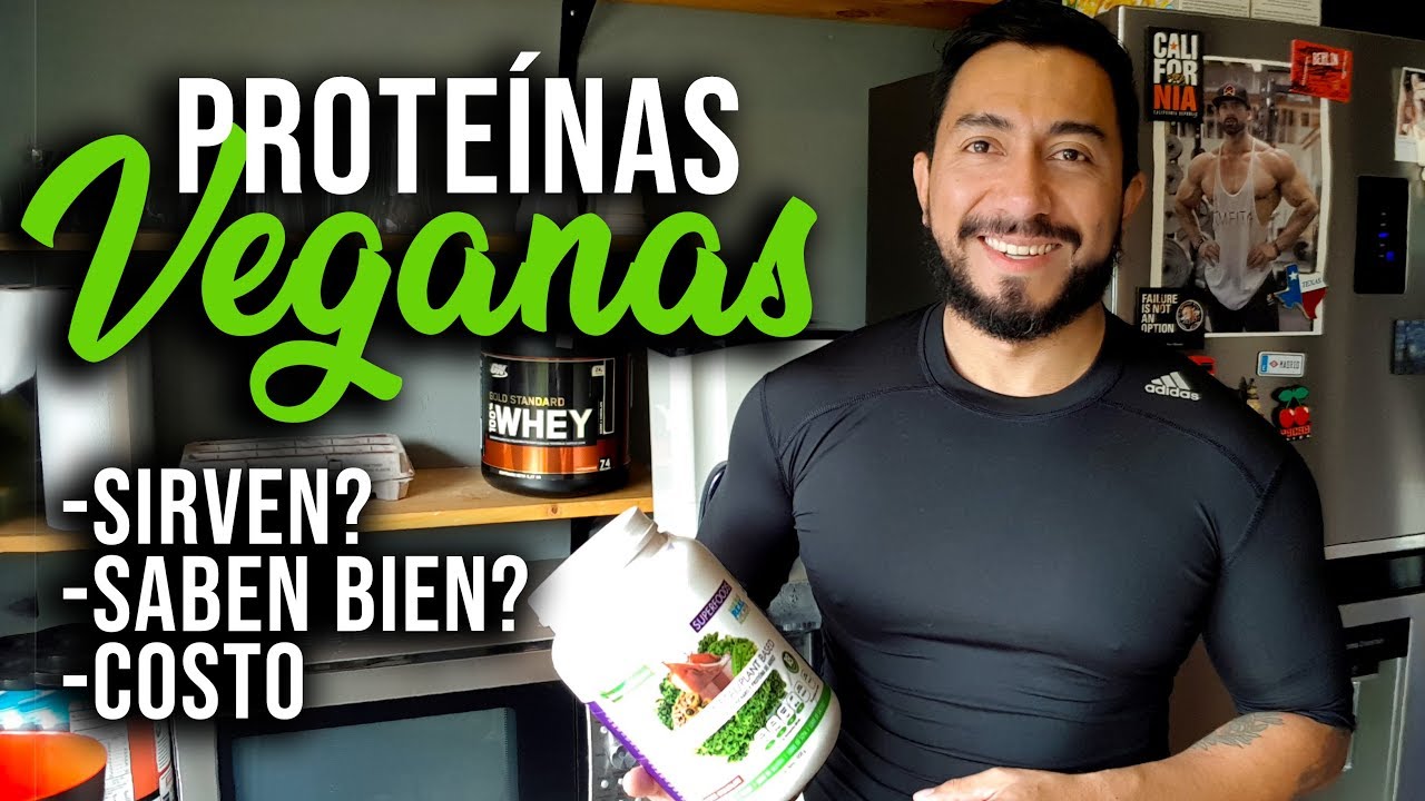 Proteinas para aumentar masa muscular Proteina vegana 🥒🥦🌱