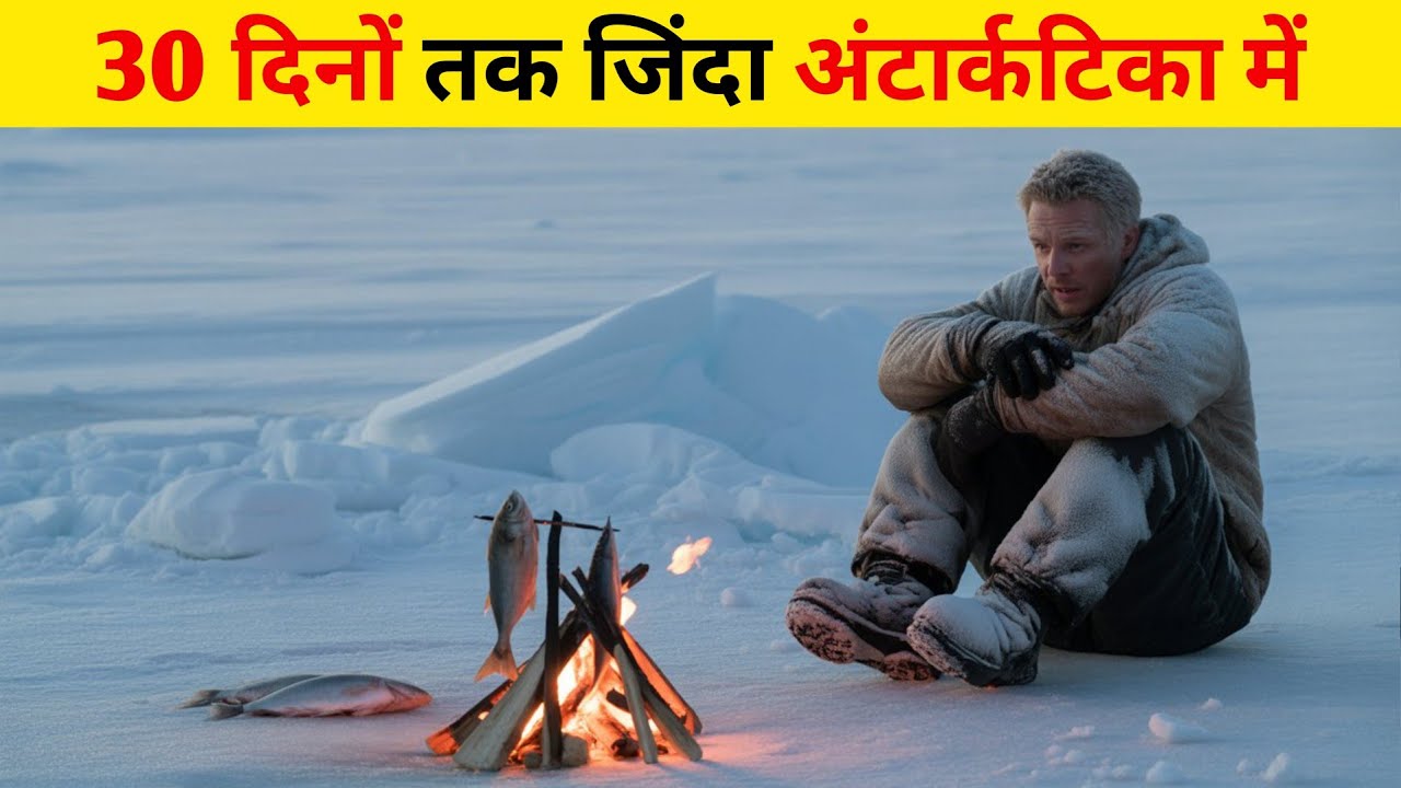 30 दिनों तक जिंदा अंटार्कटिका में “Survived Alone in Antarctica for 30 Days”