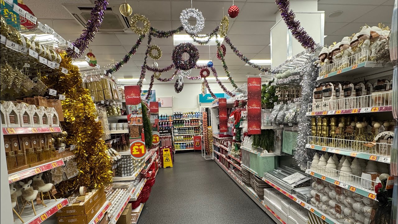 &diams;️POUNDLAND&diams;️HUGE NEW CHRISTMAS COLLECTION😍🎄HOME DECOR, KITCHEN & DINING ITEMS, WRAPPING..😍Oct 2025🔹