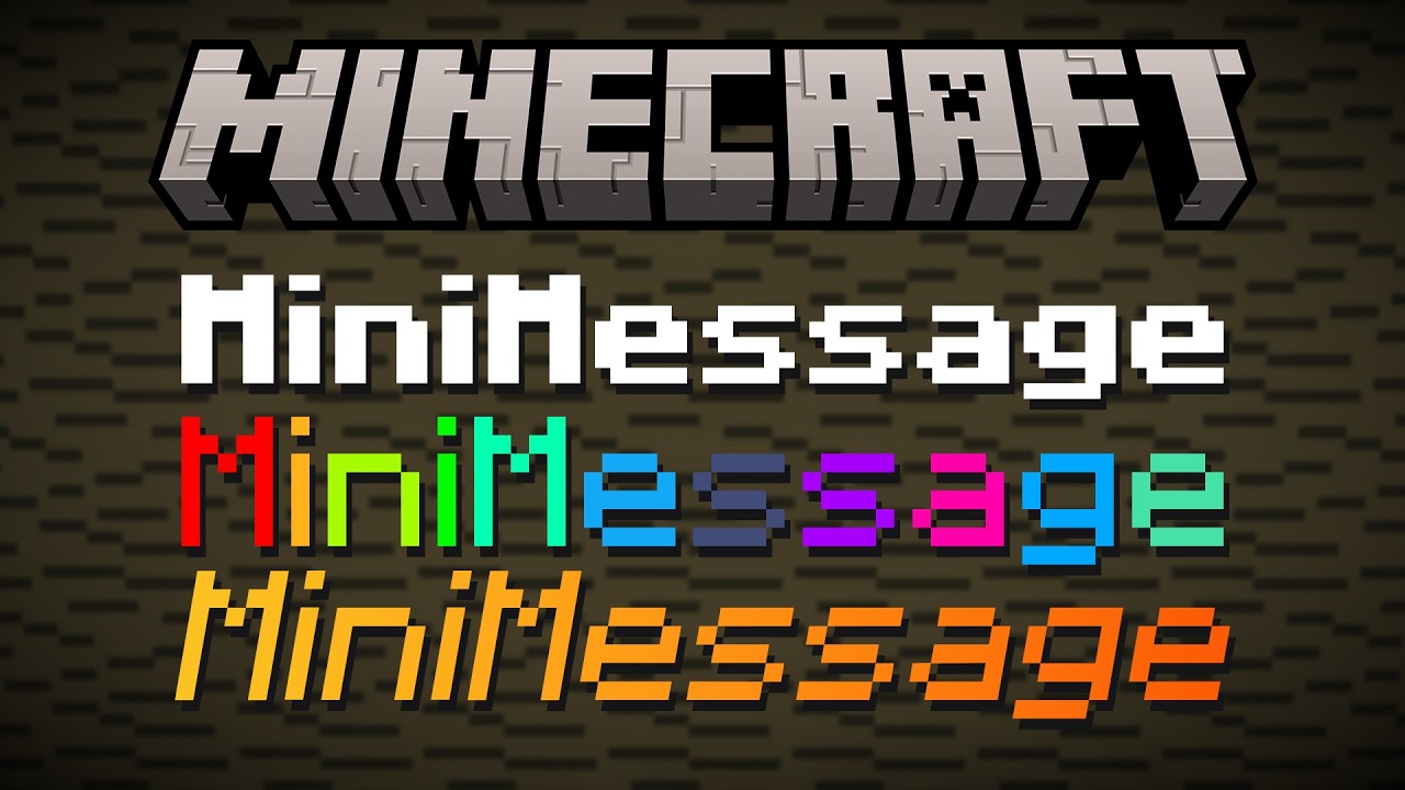 How To Use MiniMessage Chat Format for Minecraft