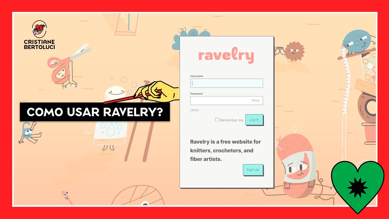 Como usar Ravelry - rede social de Tricô