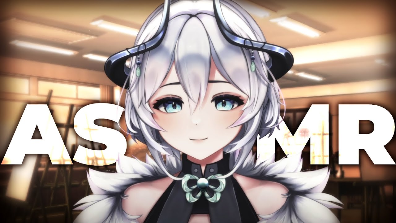 Modeling for a Hot Artist【3DIO ASMR】 ❤️ || RP, Writing, Soft Spoken, F4M/F4A