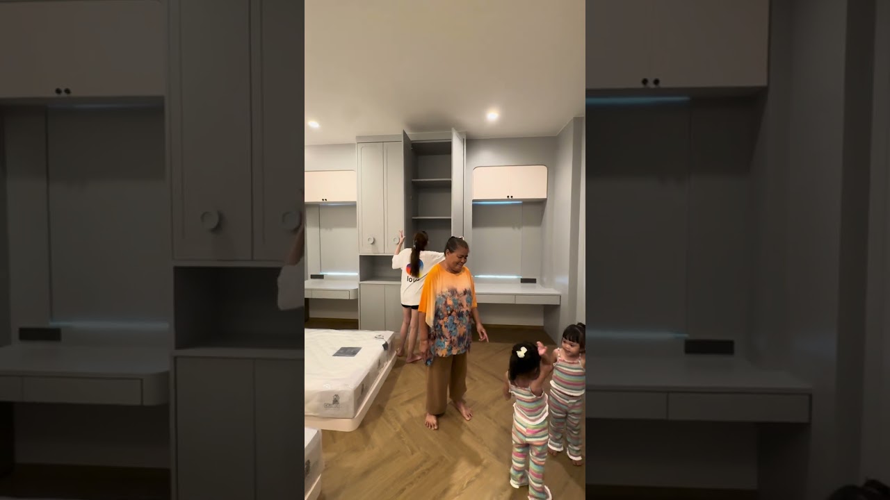 น้องพลอยตื่นเต้นมาก ห้องนอนใหม่ของนาง #น้องเพชรน้องพลอย