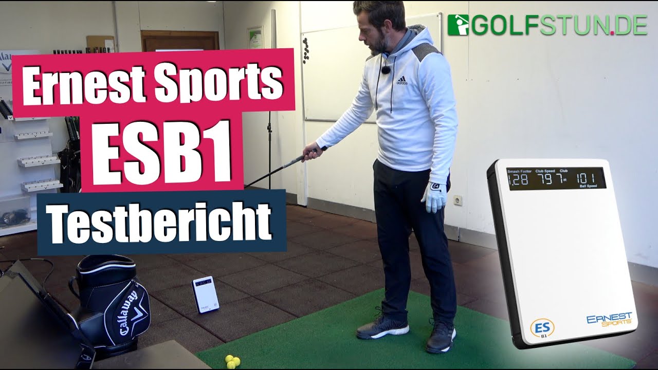 Ernest Sports ESB1 – Golf Launch Monitor im Test
