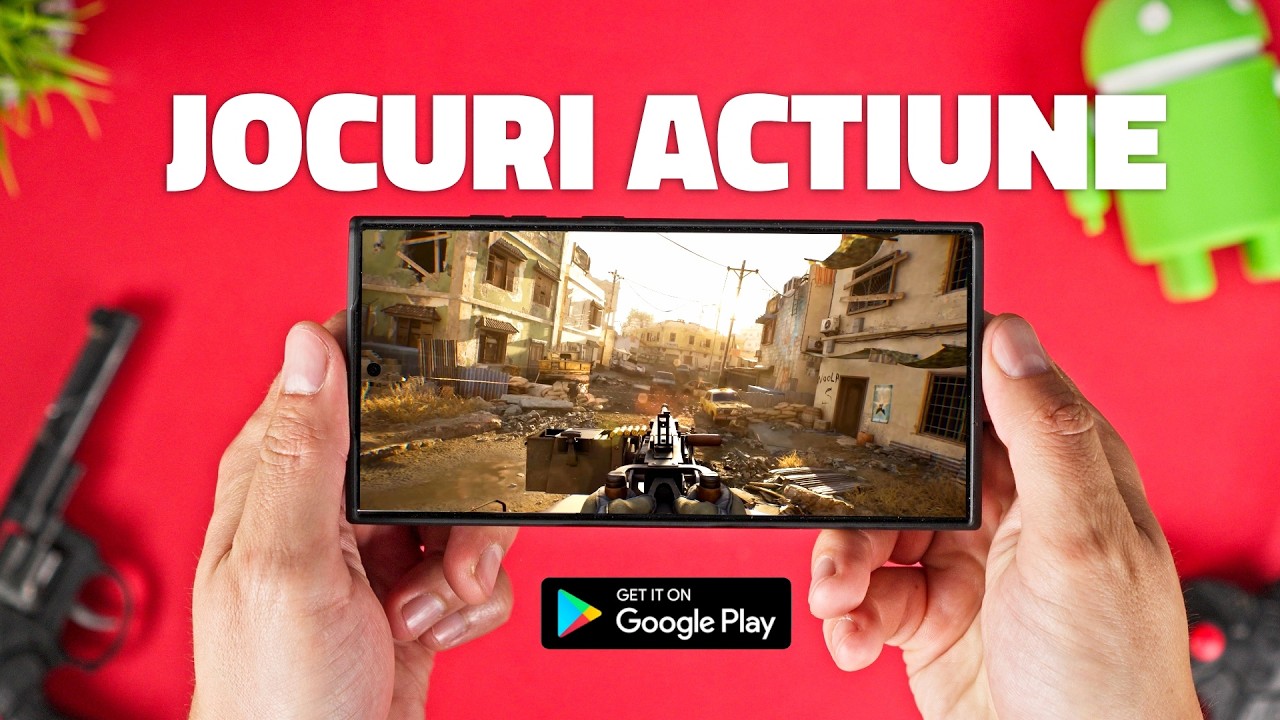 TOP 5 Jocuri pentru Telefoane cu Grafică Ridicată | FĂRĂ telefoane entry-level!