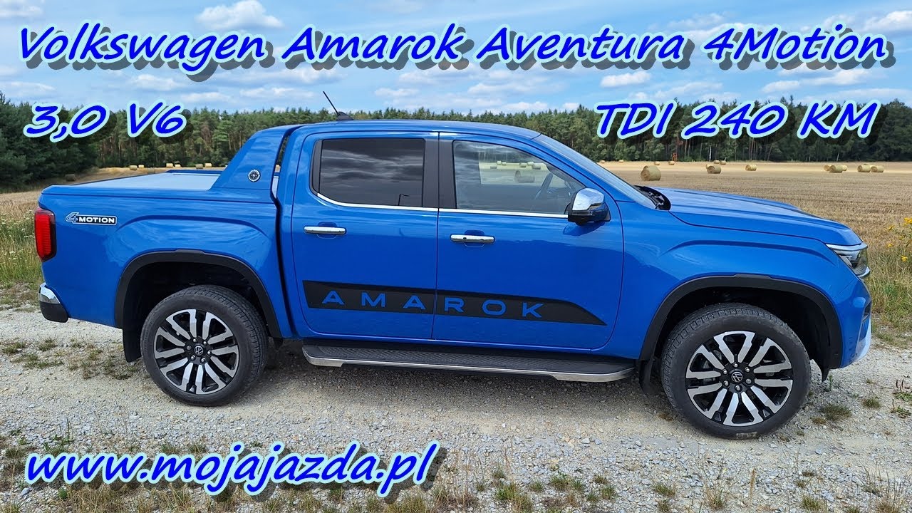 2023 Volkswagen Amarok 3,0 V6 TDI 240 KM 4Motion Aventura