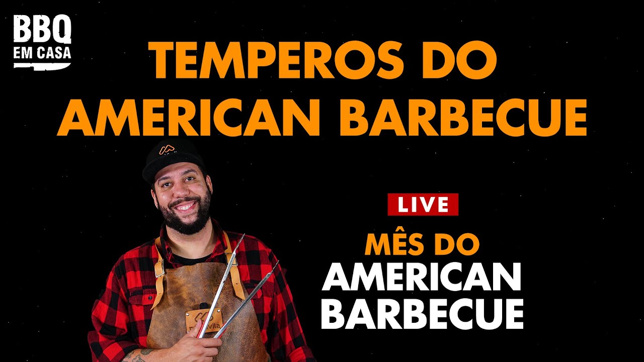 TEMPEROS - M&Ecirc;S DO AMERICAN BARBECUE | BBQ EM CASA