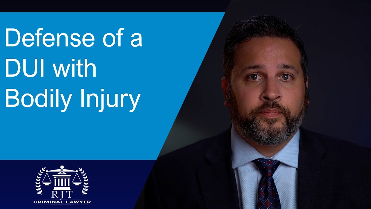 DUI with Bodily Injury | RJT Criminal Lawyer San Diego