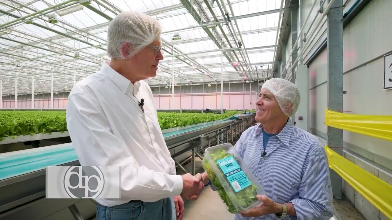 Dining Playbook: Tour of Little Leaf Farms Greenhouse