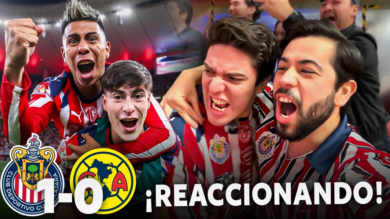 REACCIÓN Y VLOG DE LA VICTORIA DE CHIVAS VS AMÉRICA EN EL CLÁSICO NACIONAL // SOCIOS DE LA REDONDA