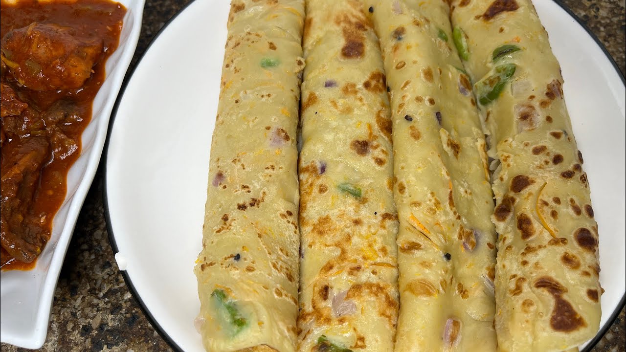 Jinsi ya kupika Chapati za Maji/ Chapati za Mayai. laini, Taamu. (PANCAKES)