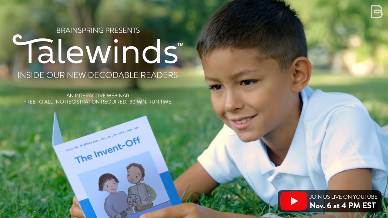 Brainspring Presents Talewinds™ Decodable Readers