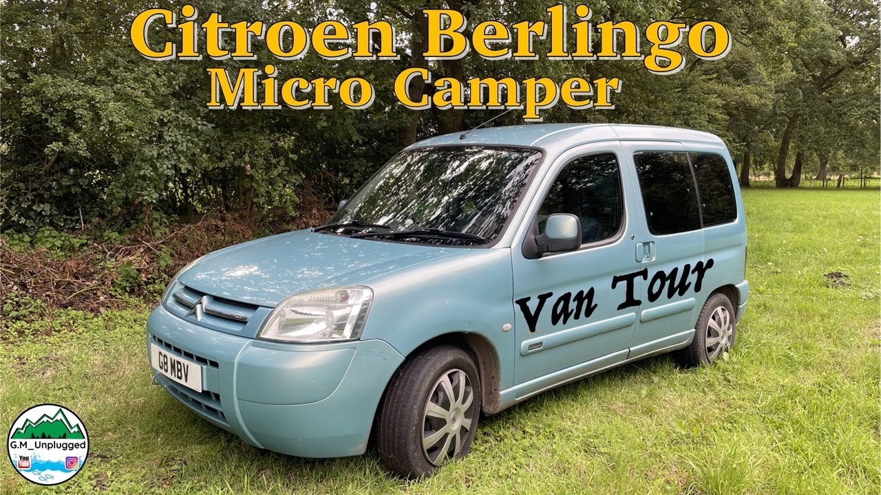 Citroen Berlingo van tour micro camper