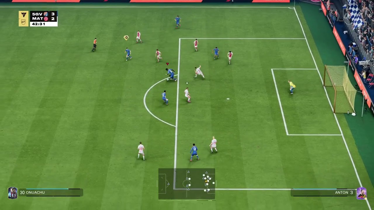 Paul Onuachu TOTS nice Finesse Shot FC 26