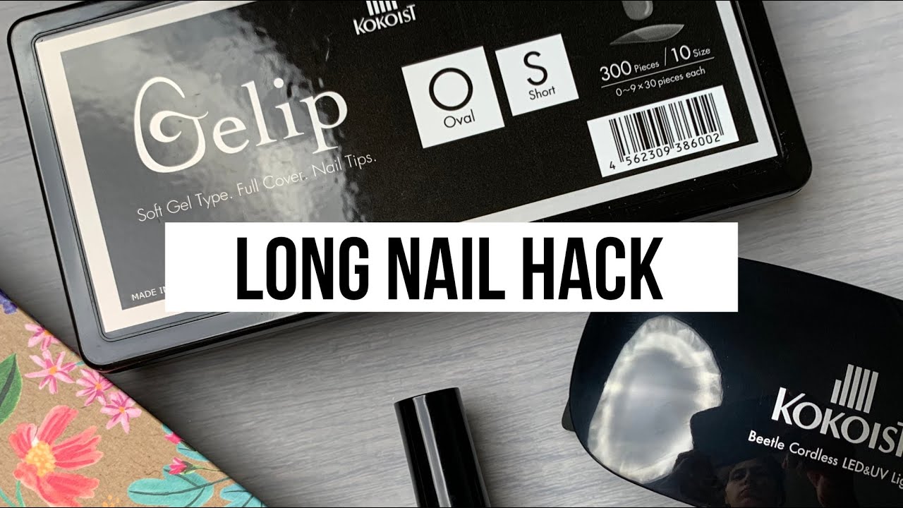 Kokoist Gelip | Coffin Long Nail Hack