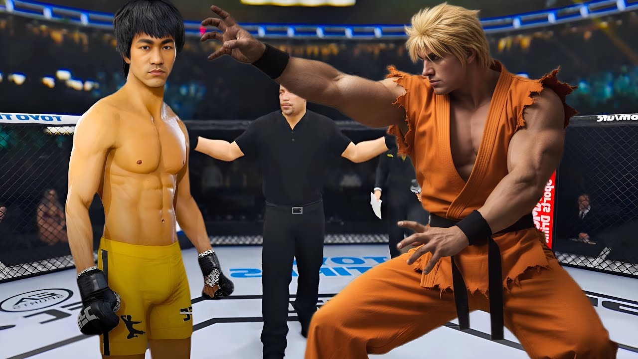 PS5 | Bruce Lee vs. Fighter Star Master (EA Sports UFC 4)💥