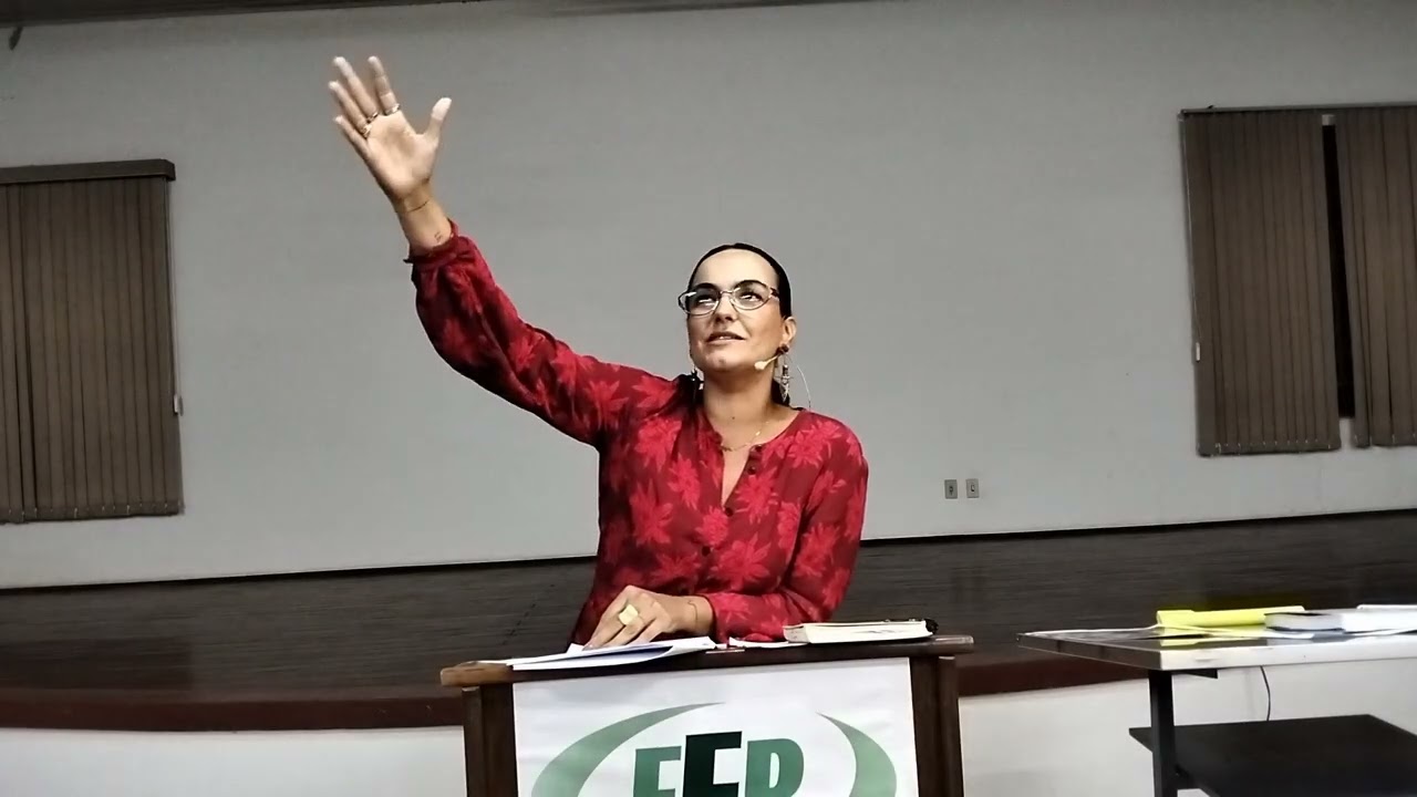 Seja Cristo.Maria Fábia Valente.26/01/2026 Centro Espírita Jacarezinho PR.