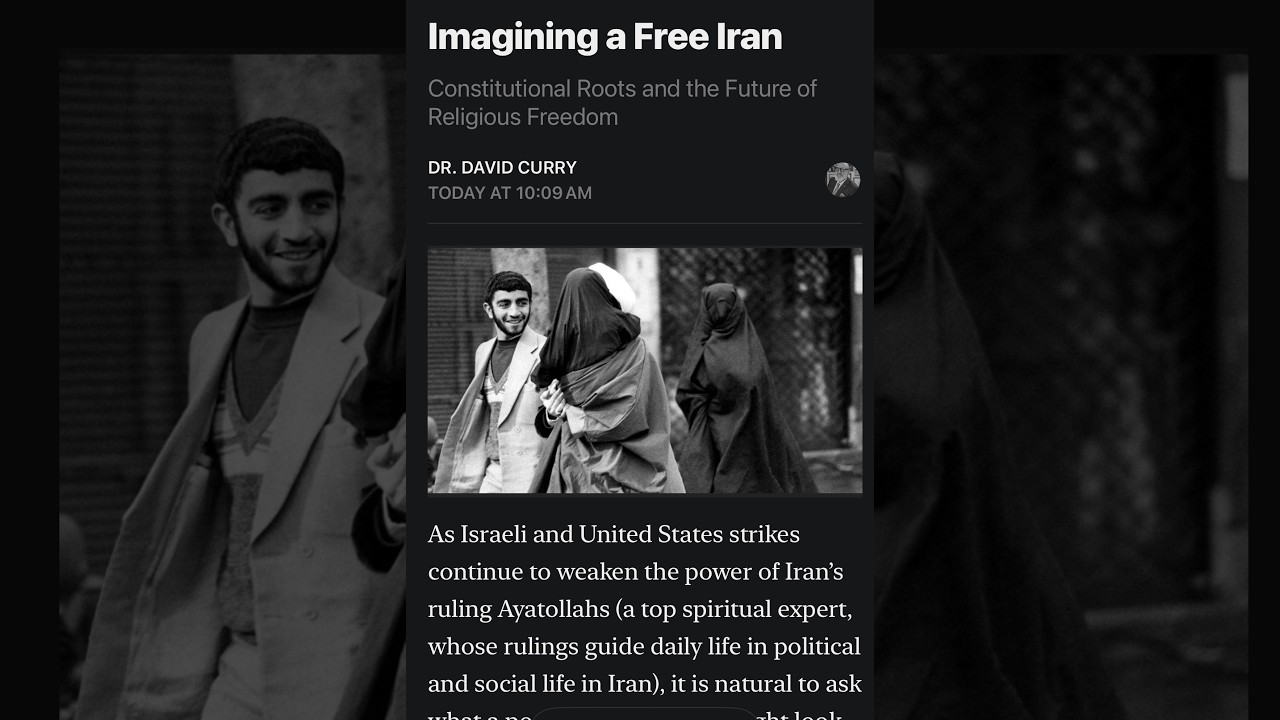 Imagining a Free Iran