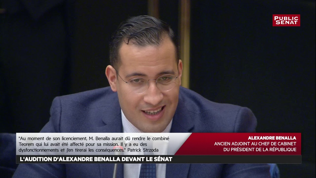 Audition complète d'Alexandre Benalla devant le Sénat