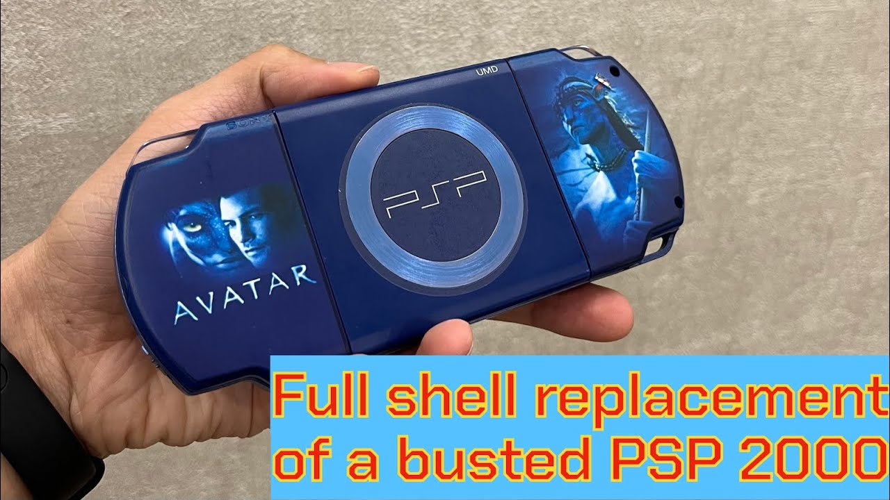 PSP 2000 Shell and motherboard replacement