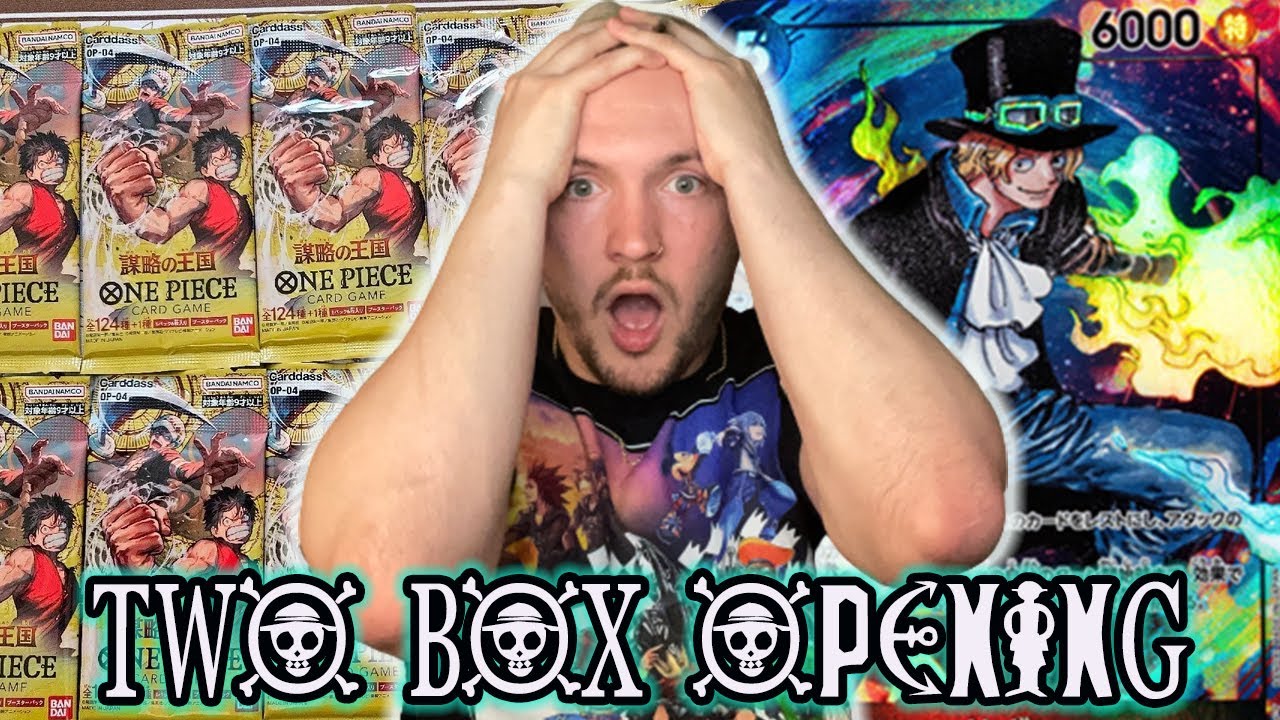 Openining *TWO* Kingdoms of Intrigue Booster Boxes | One Piece Card Game