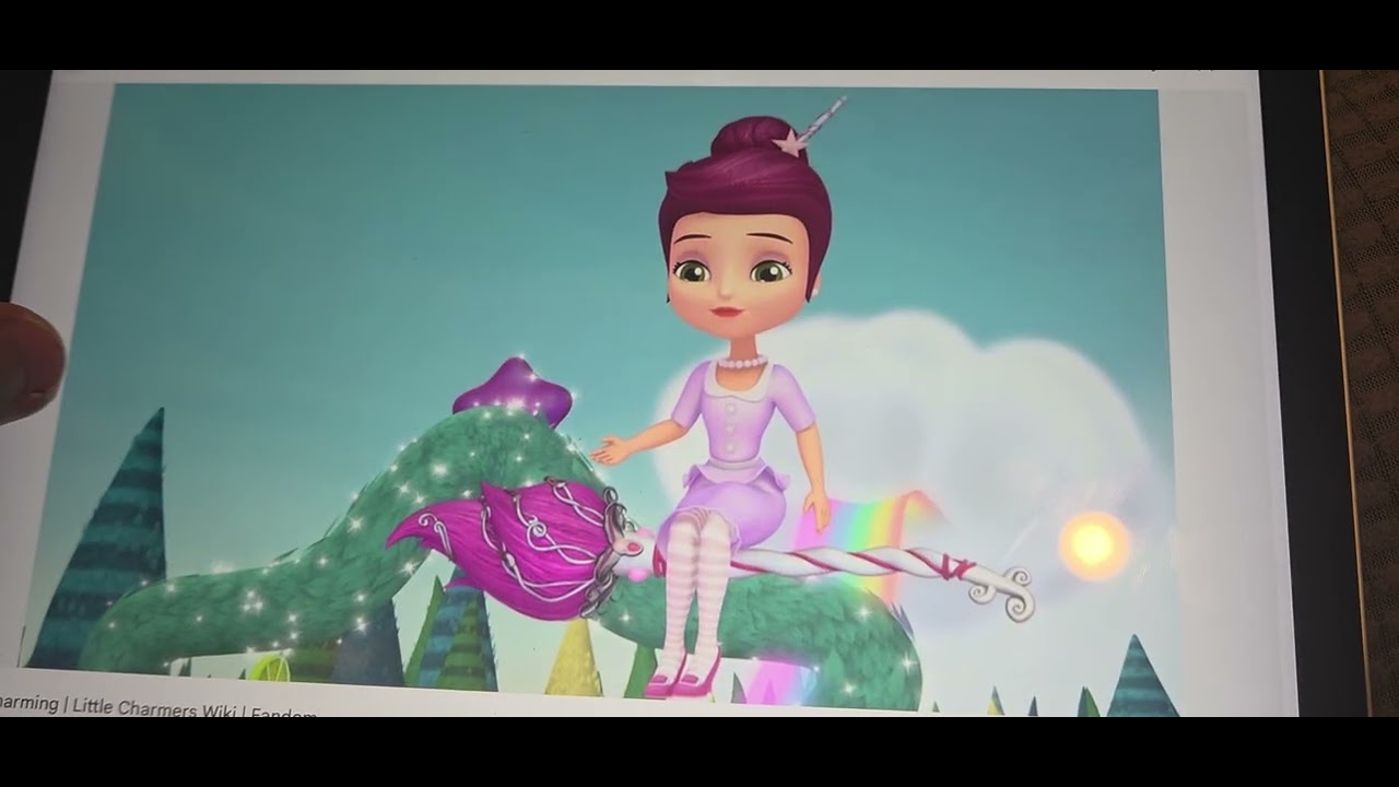 Little Charmers characters with NHL goal horns