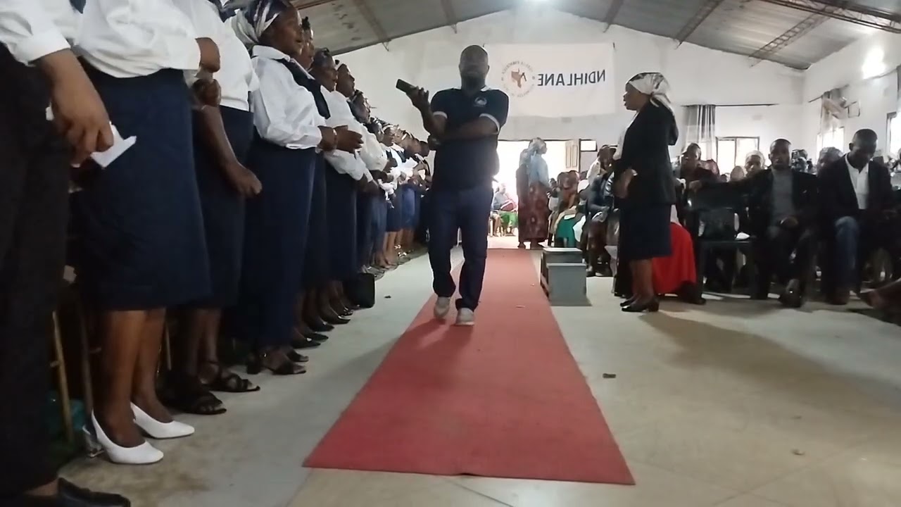 igreja ev Assembleia de Deus activista crista de ndilhane coro de secretario por maestrina bernardet