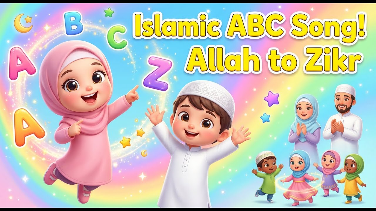 Learn ISLAM with Fun! A to Z Muslim Alphabet Song