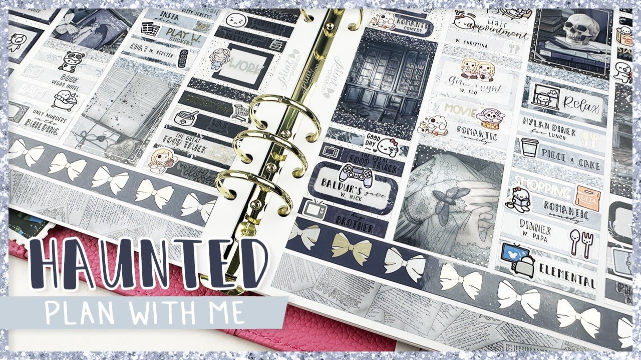 Plan With Me ⟡ Haunted (ScribblePrintsCo.)