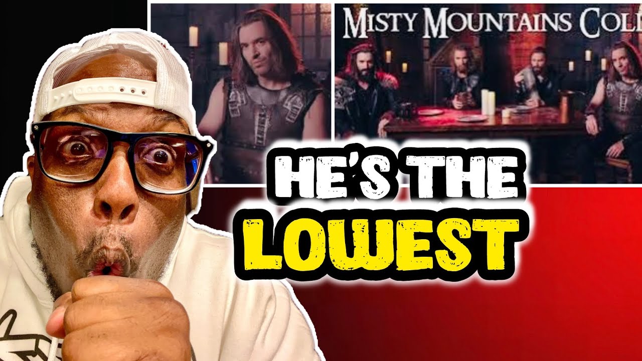 Rapper FIRST TIME REACTION to Geoff Castellucci - FAR OVER THE MISTY MOUNTAINS COLD  Low Bass Singer