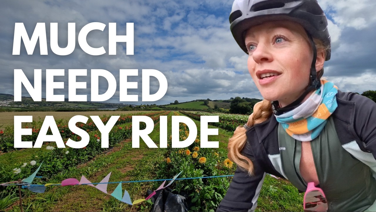 I cycled to a flower farm to make myself feel better