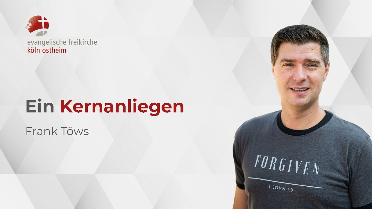 Ein Kernanliegen // Frank Töws
