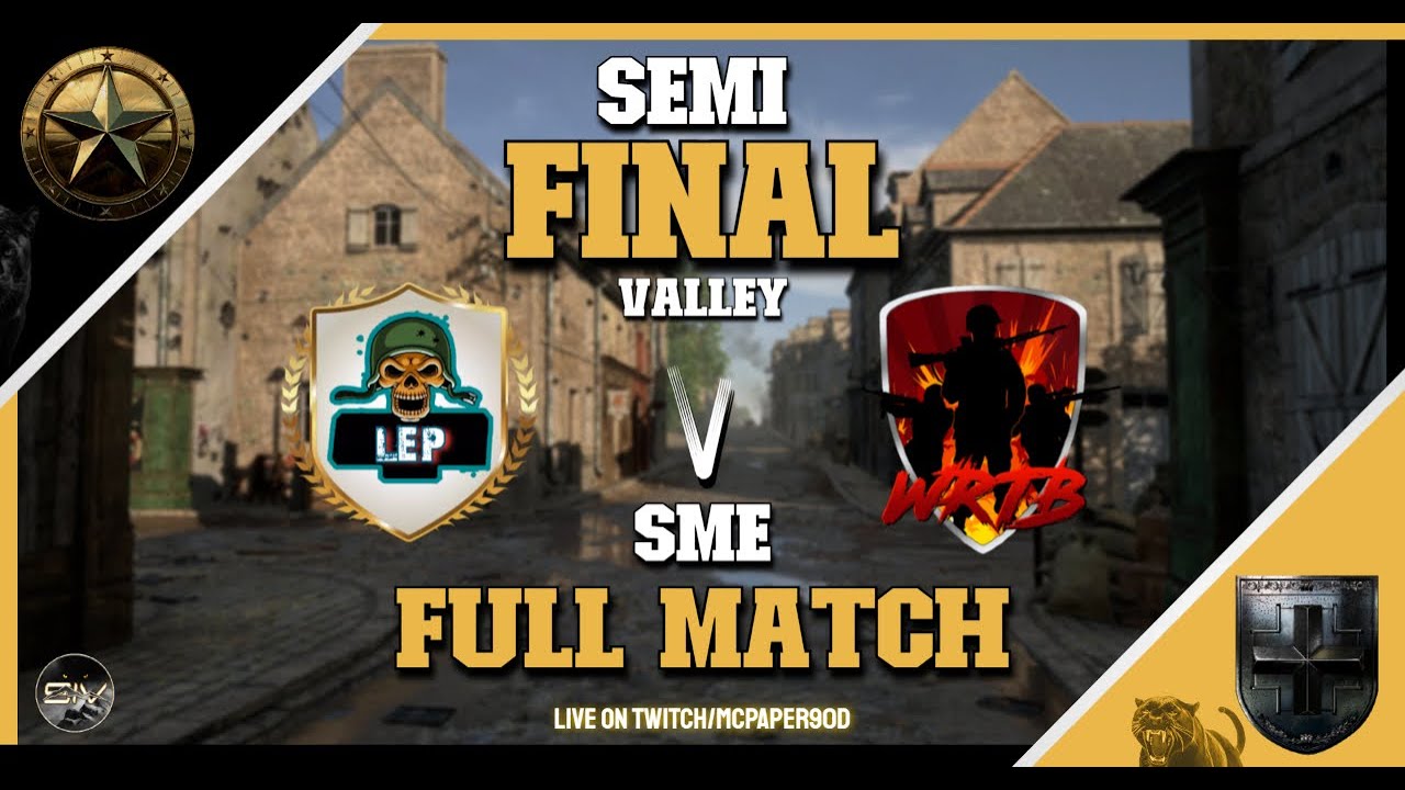 LEP v WRTB | Summit Valley Semi-Final | Admincam & Commentary | 30 min Delay | SME