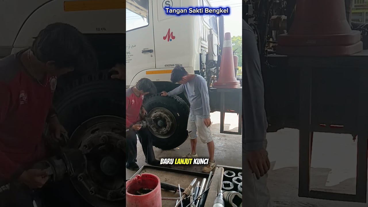 Pasang Ban Baru +5 Menit‼️ Dari Mur Keras Sampai Roda Siap Jalan 😱#video#pejuangrupiah#demikeluarga 