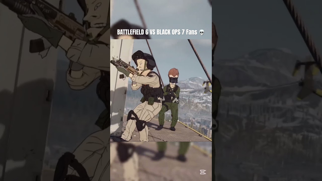 BATTLEFIELD 6 VS CALL OF DUTY BLACK OPS 7 #battlefield #battlefield6 #battlefieldclips