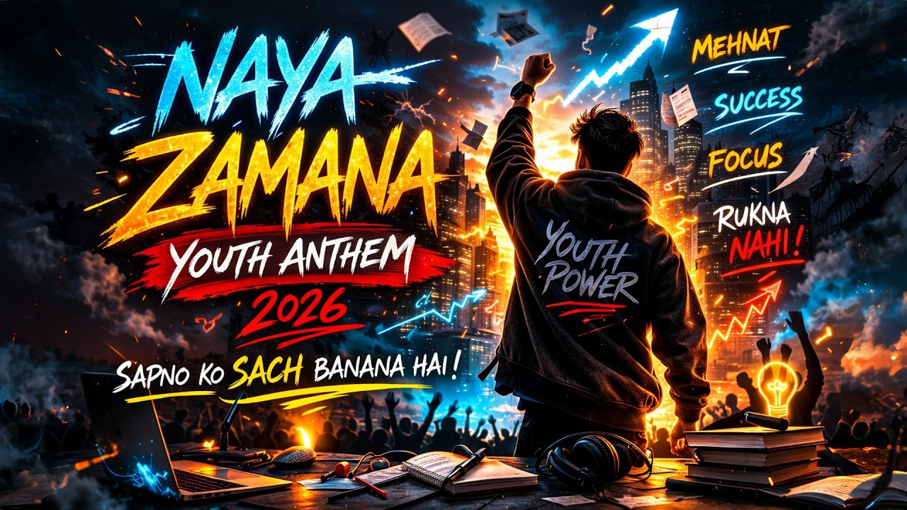 Naya Zamana 🔥 | Youth Motivation Rap 2026 | Rukna Nahi Anthem | Hindi Hip Hop#hindirap #sad #song