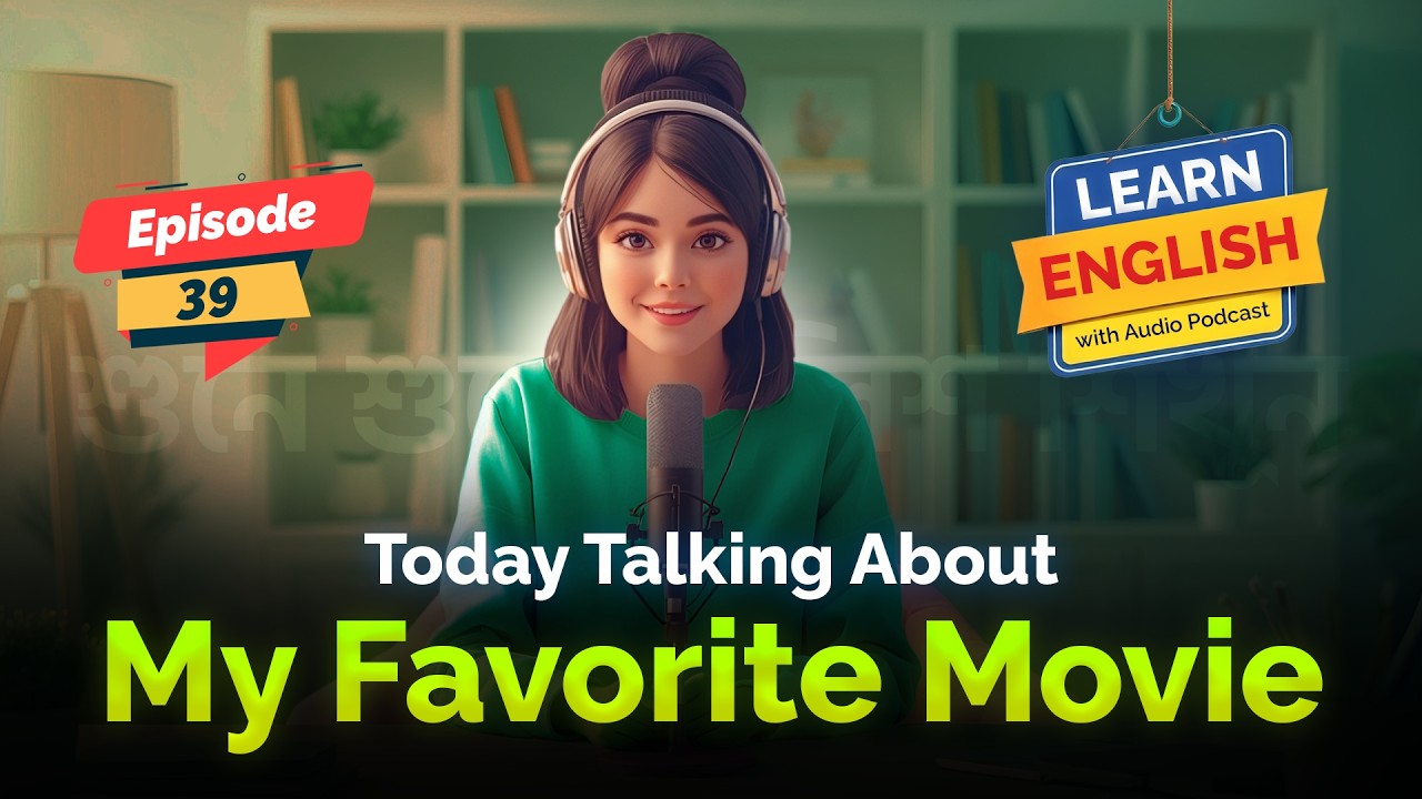 My Favorite Movie | Learn English by Listening | Slow English | English Audio Podcast