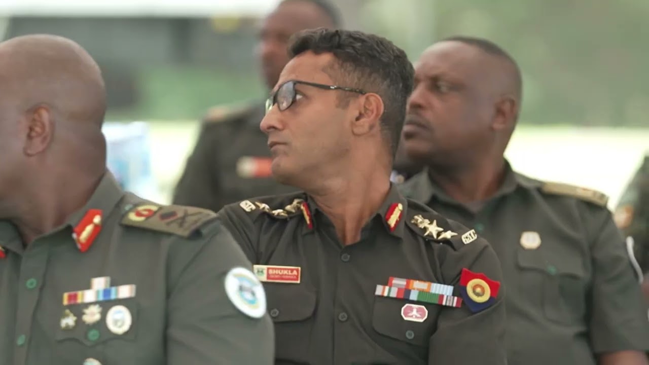 MUSEVENI ADDRESSES AFRICAN MILITARY OFFICERS, CALLS FOR POLITICAL INTEGRATION