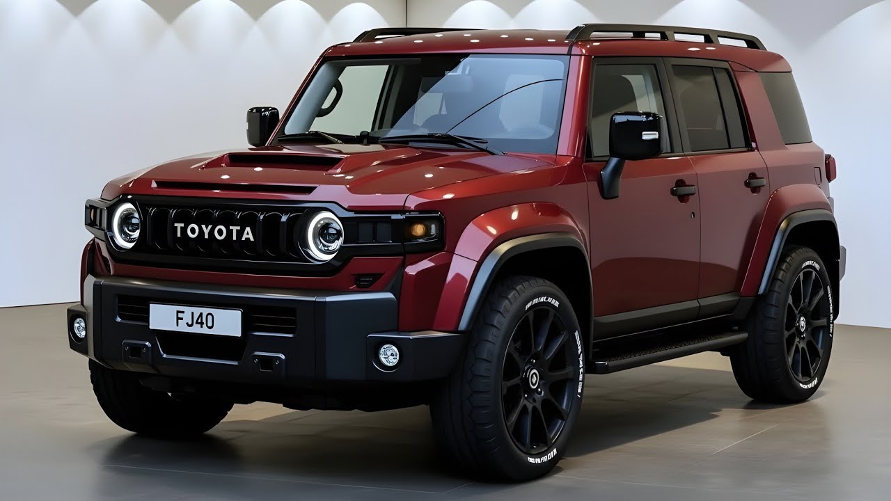 Toyota Shocks Fans with 2026 Mini Land Cruiser FJ40 New Series Reveal!