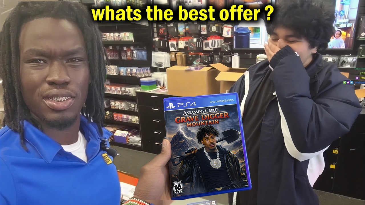 В магазине Gamestop продают явно поддельные игры!