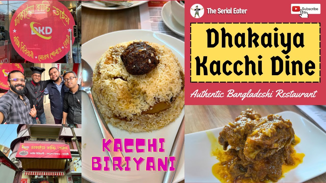 Best Kacchi Biryani of Kolkata | Dhakaiya Kacchi Dine at Phool Bagan | Authentic Bangladeshi Foods