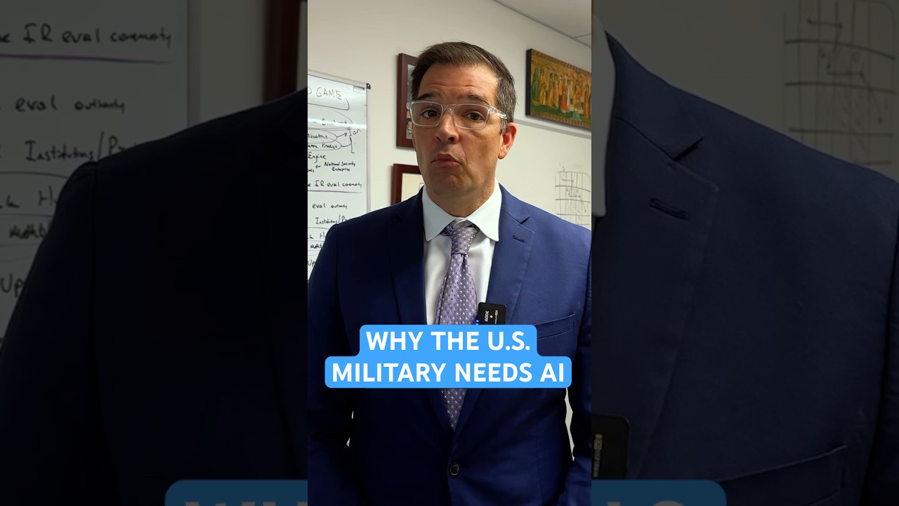 How can the Department of Defense use AI to keep up with modern warfare? | Asked & Answered