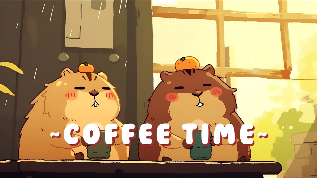 [Long Session] Capybara Lofi Radio - Cozy Beats for Relaxation ~ Peaceful Flow ~ 🦫 ✨ 🌙